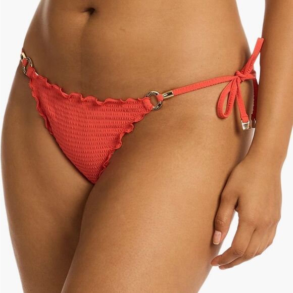 Sea Level/Anthropologie... Messina The Side Pant Flame size 6 NWT $74.95 - Picture 7 of 8